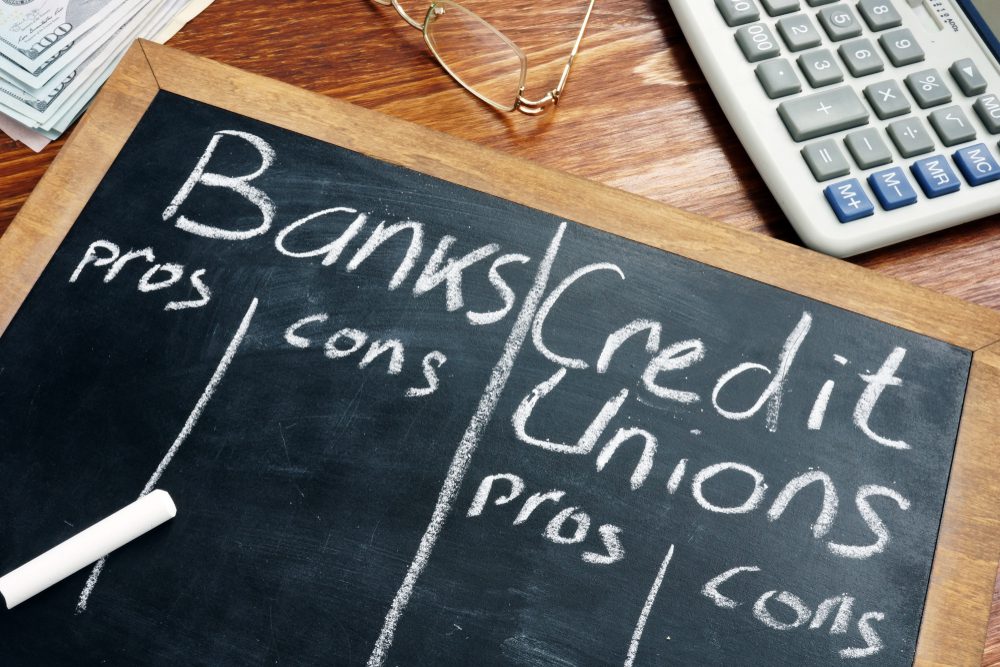 Credit union pros and cons.